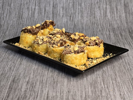 Uramak z bananem i mango w panko