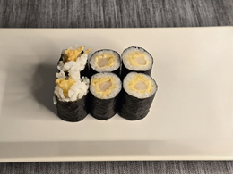 17. Hosomaki: Krewetki w tempurze