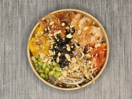 POKE BOWL: Grillowane krewetki